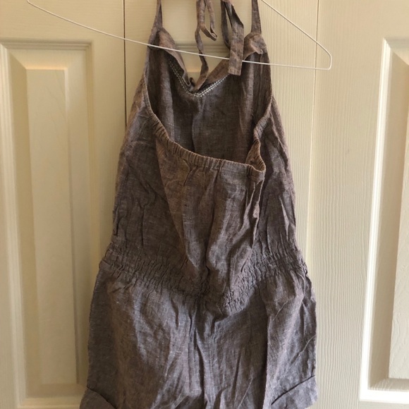 Calypso St. Barth Halter Romper w Embellishments - Picture 5 of 8